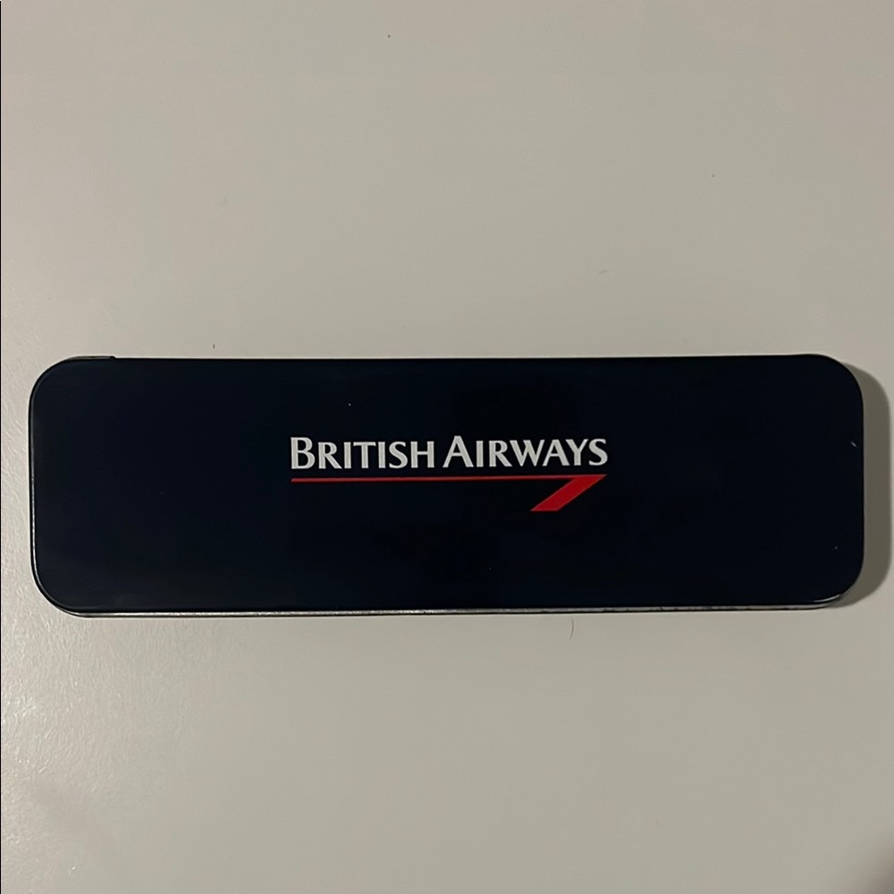 Vintage - Collector - British Airways Ballpoint Pen and Pencil Set SHEAFFER